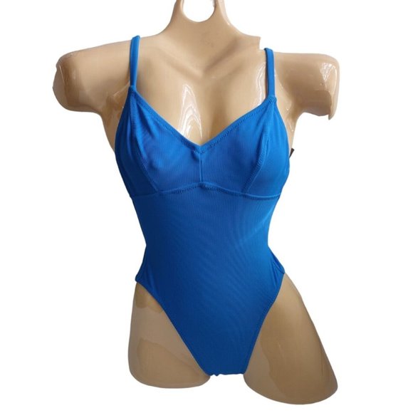 Jag Jeans Swim Vintage Jag Womens Swimsuit Size 6 Onepiece Sapphire
